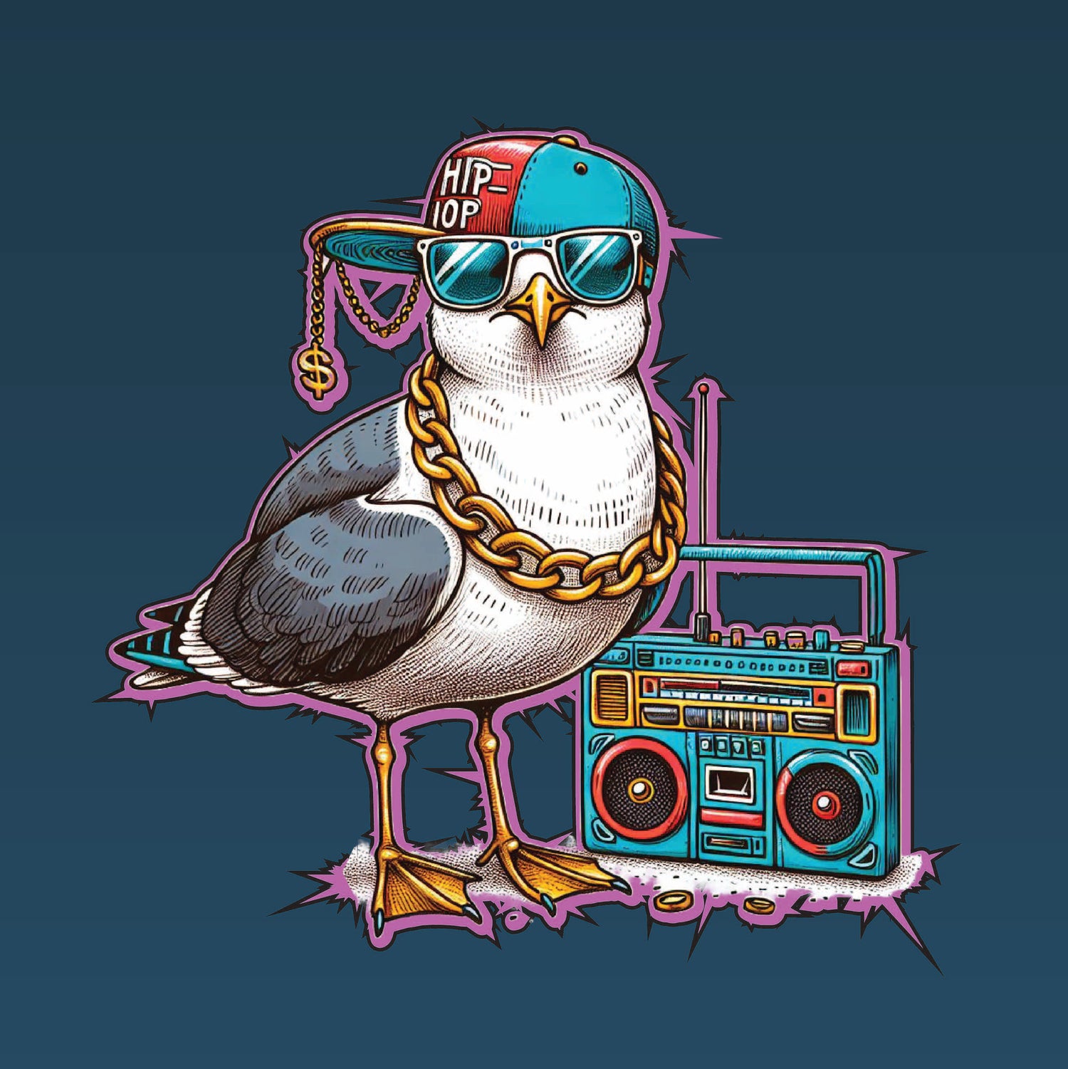 Hip Hop Seagull