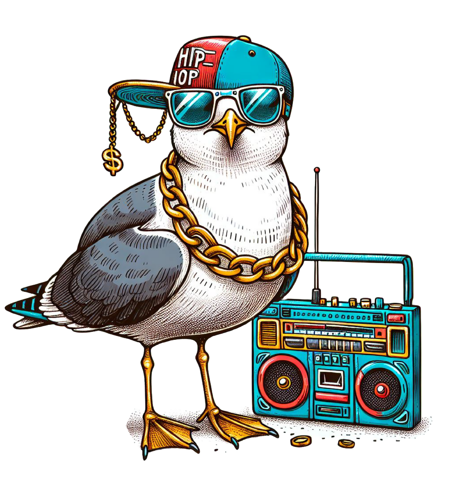 Hip Hop Seagull